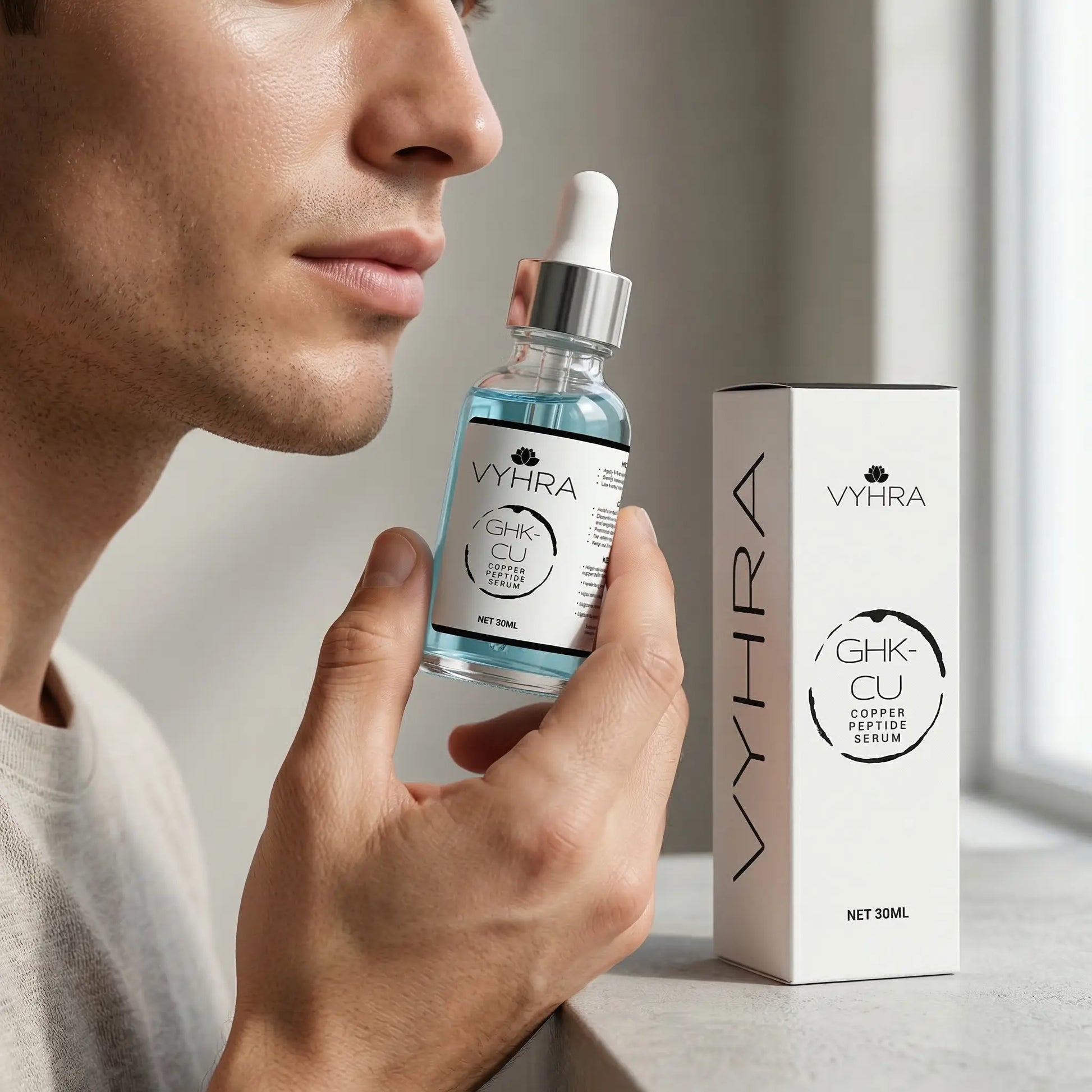 GHK-Cu Copper Peptide Serum Vyhra